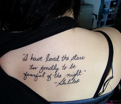 quote tattoos for girls on foot. makeup quote tattoos for girls